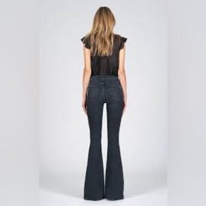 751 - Black Orchid NWT Women's Grey Jeans Flare, Size 27
